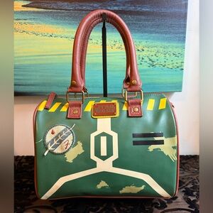 Rare Loungefly Star Wars Boba Fett Barrel Bag (Hot Topic Exclusive)